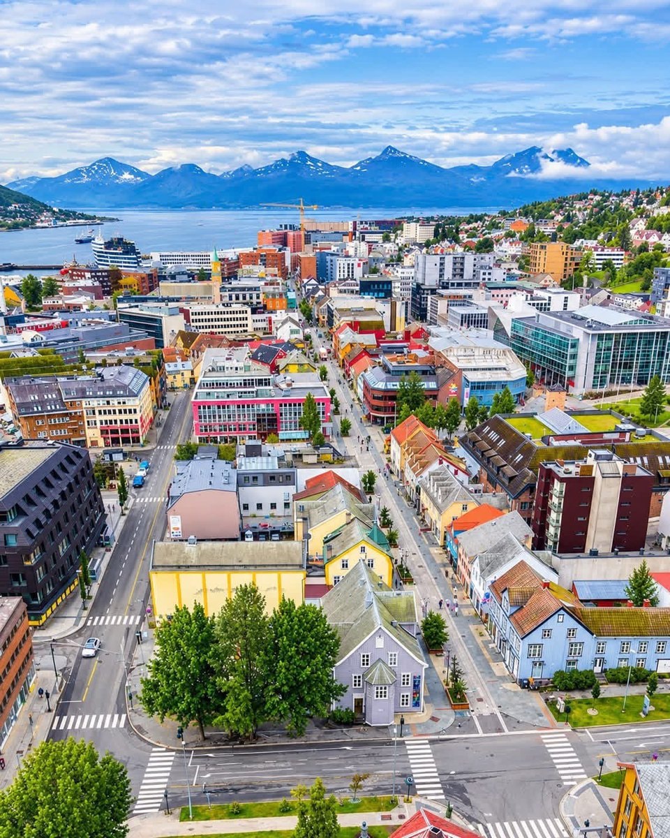 Tromsø Norway aerial view