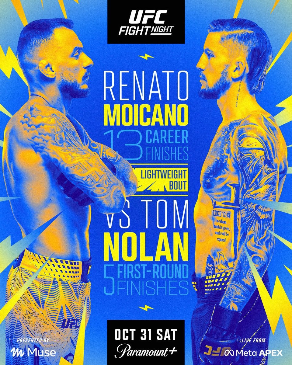 UFC Vegas poster rating