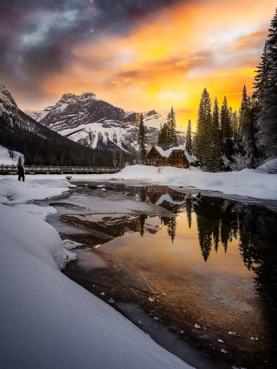 Canadian Rockies sunset (photo 3 of 4)