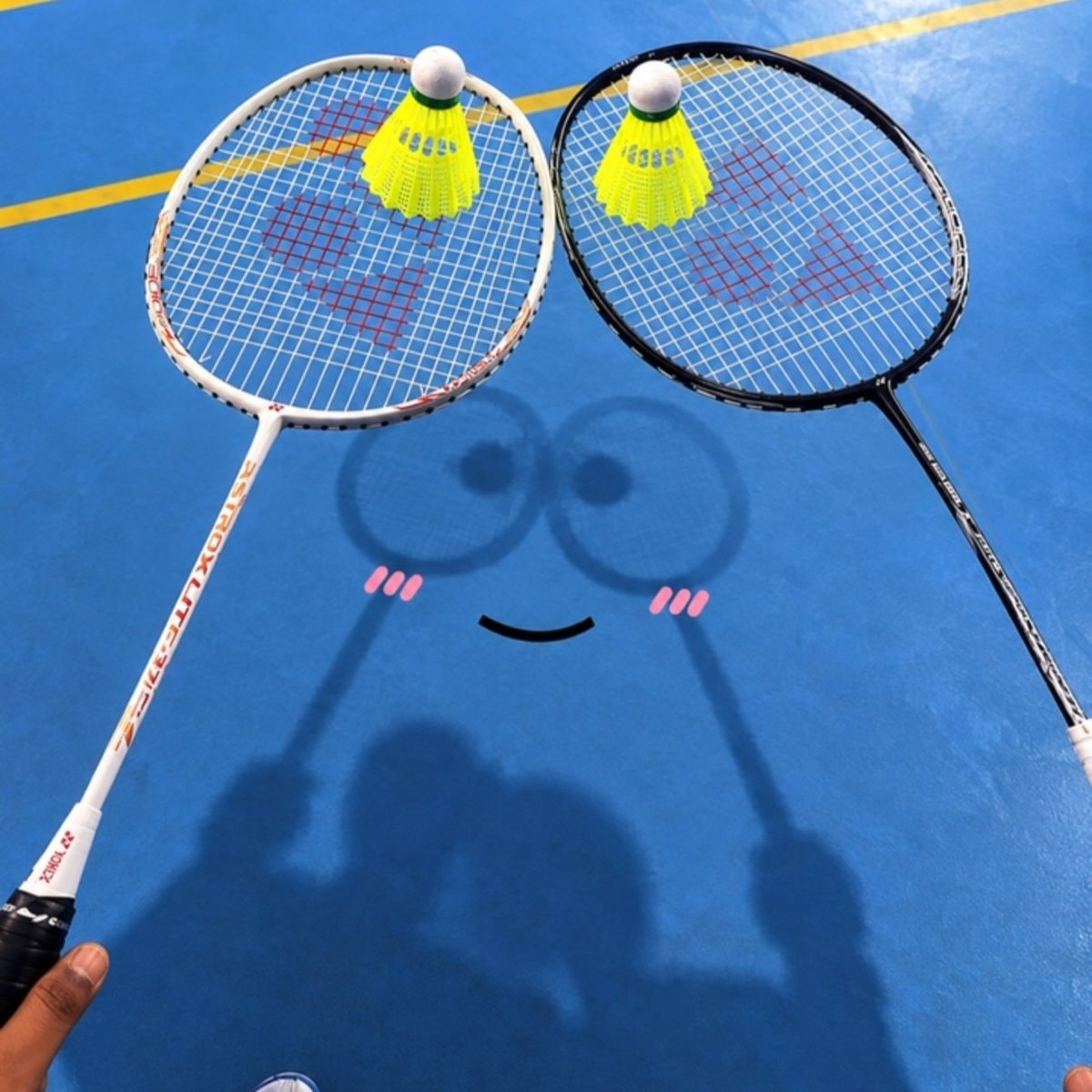 YONEX badminton racket face