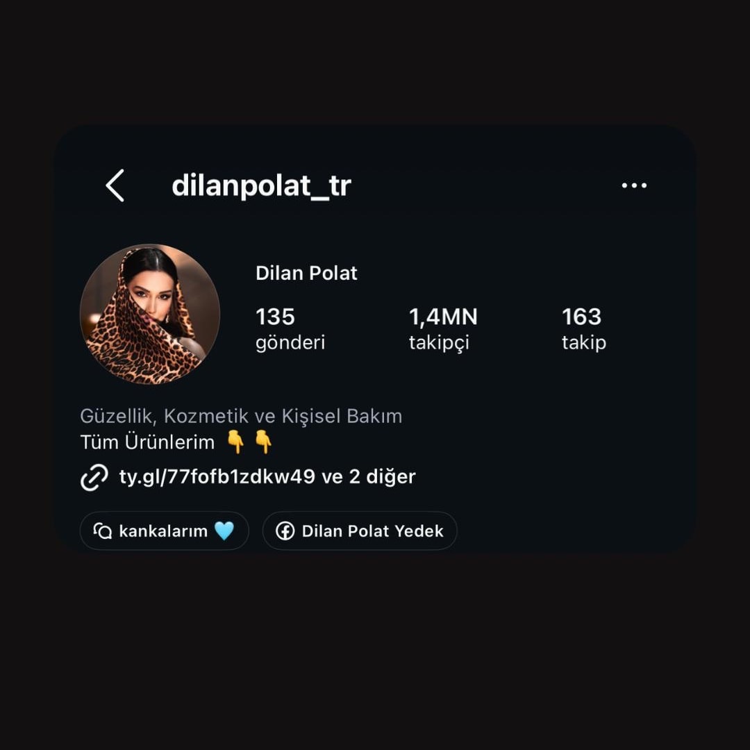 Dilan Polat 1.5M account (photo 2 of 2)