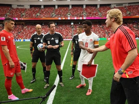 Stephen Kalyn Coca-Cola Coin Toss Ambassador (photo 2 of 2)