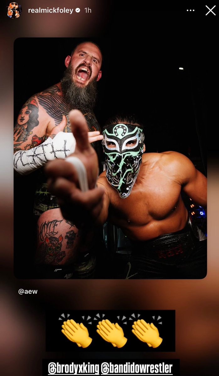 Mick Foley AEW Dynamite praise (photo 4 of 4)