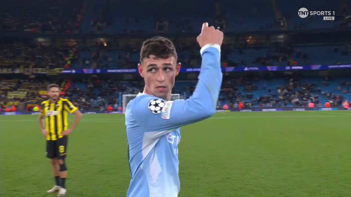 Phil Foden leadership moment