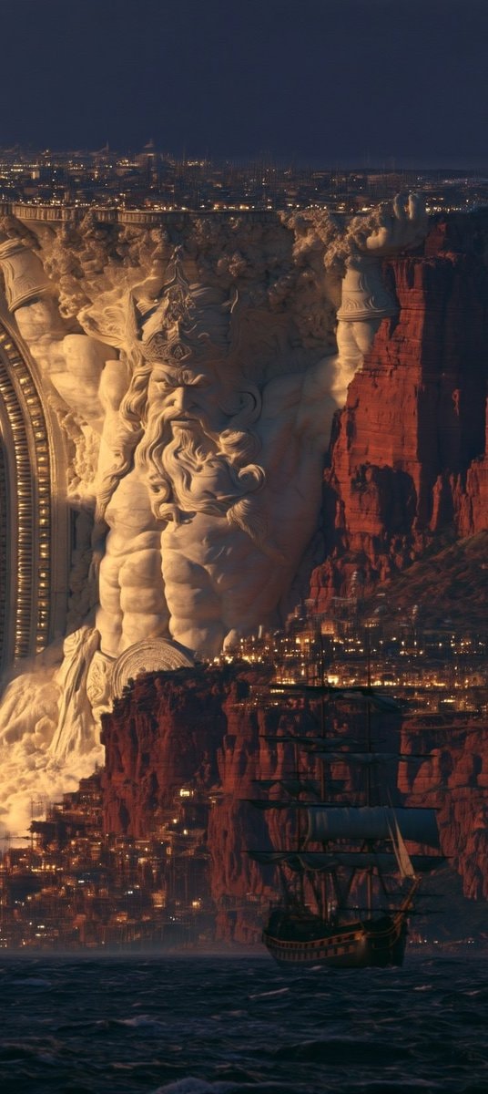 statue holding cliff face (photo 3 of 4)