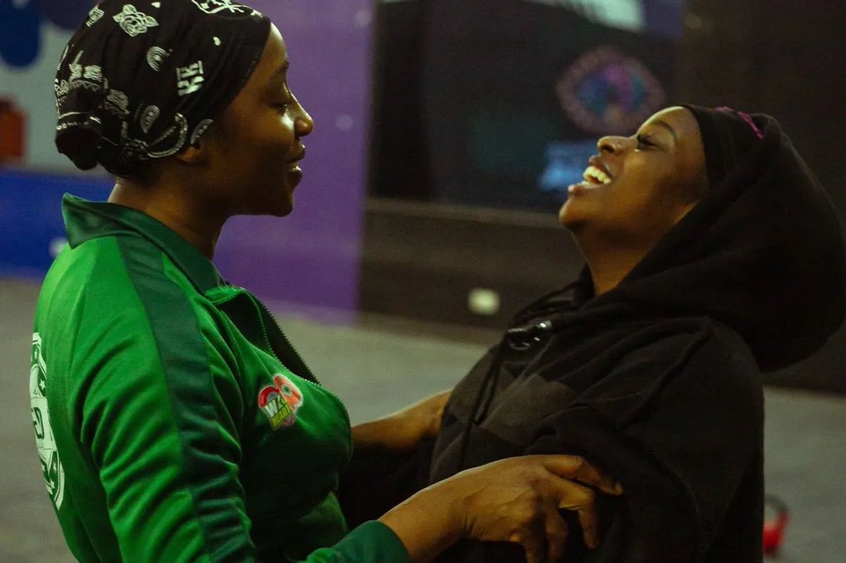 Temi and Sheba morning moment