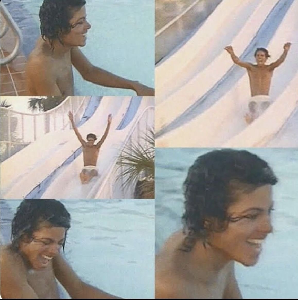 Michael Jackson happy angel face