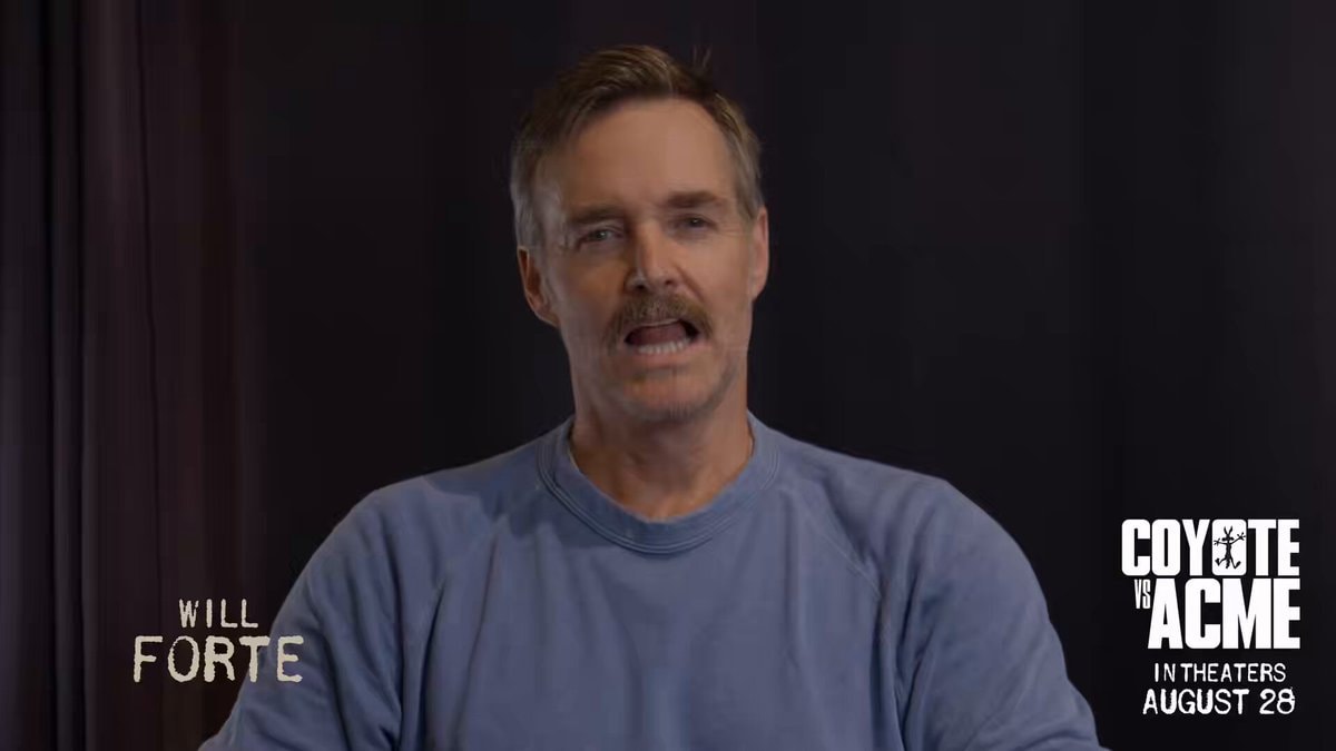 Will Forte Coyote vs Acme August 28