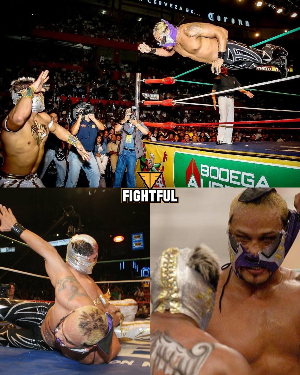 Mistico vs Black Warrior Mask vs Mask