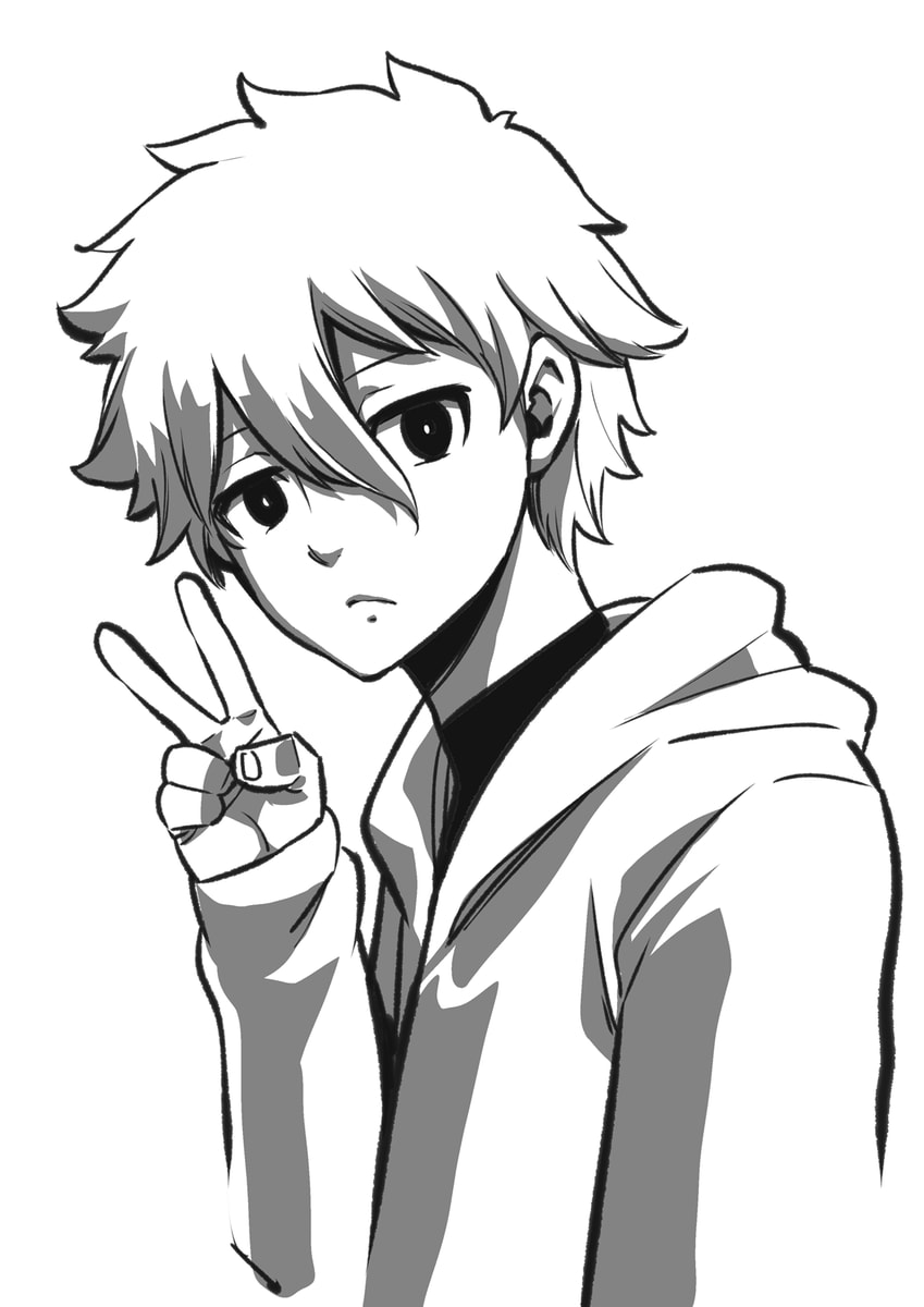 BLUE LOCK illustration by Hiro Mashima