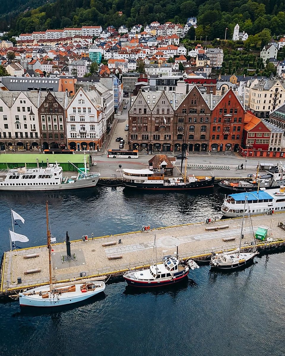 Bergen Norway harbor
