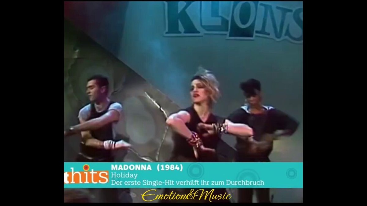 Madonna Holiday 1984 TV performance