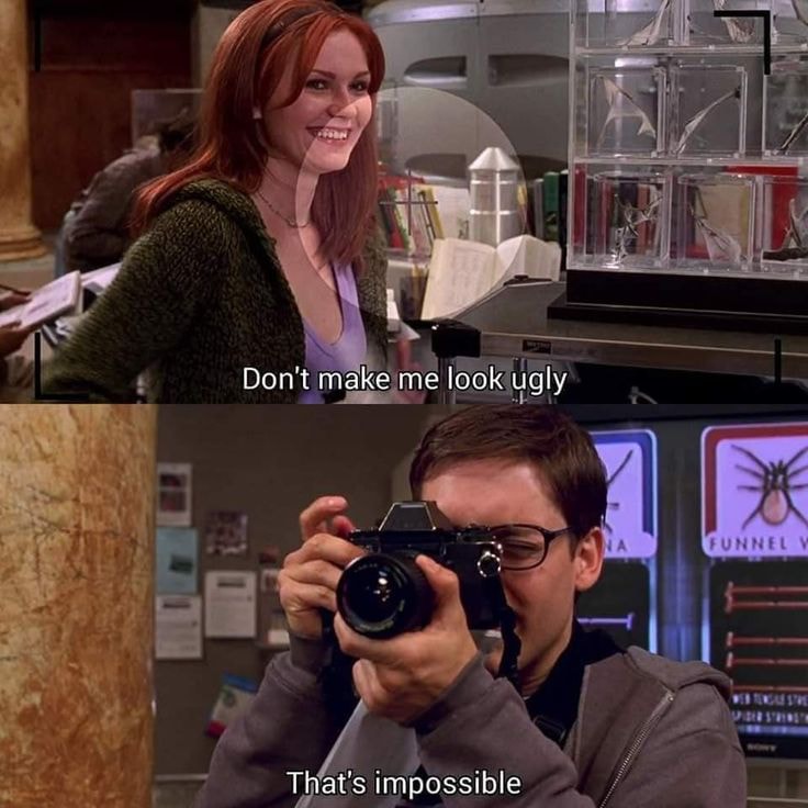 Spider-Man Mary Jane meme