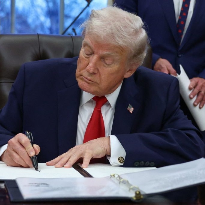 Trump executive order Rose Garden signing