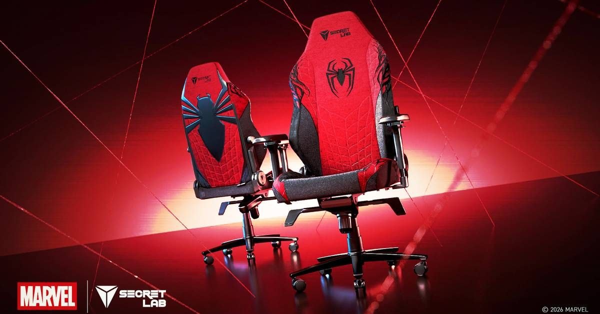 Secretlab Spider-Man TITAN Evo reveal