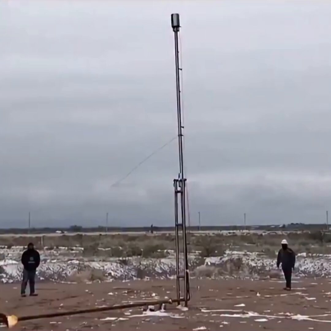 Manual torch ignition for rocket launch tower