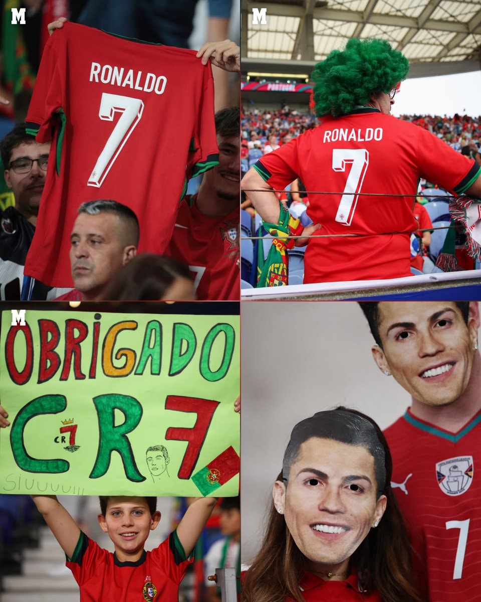 Portuguese fans love Cristiano Portuguese fans love Cristiano