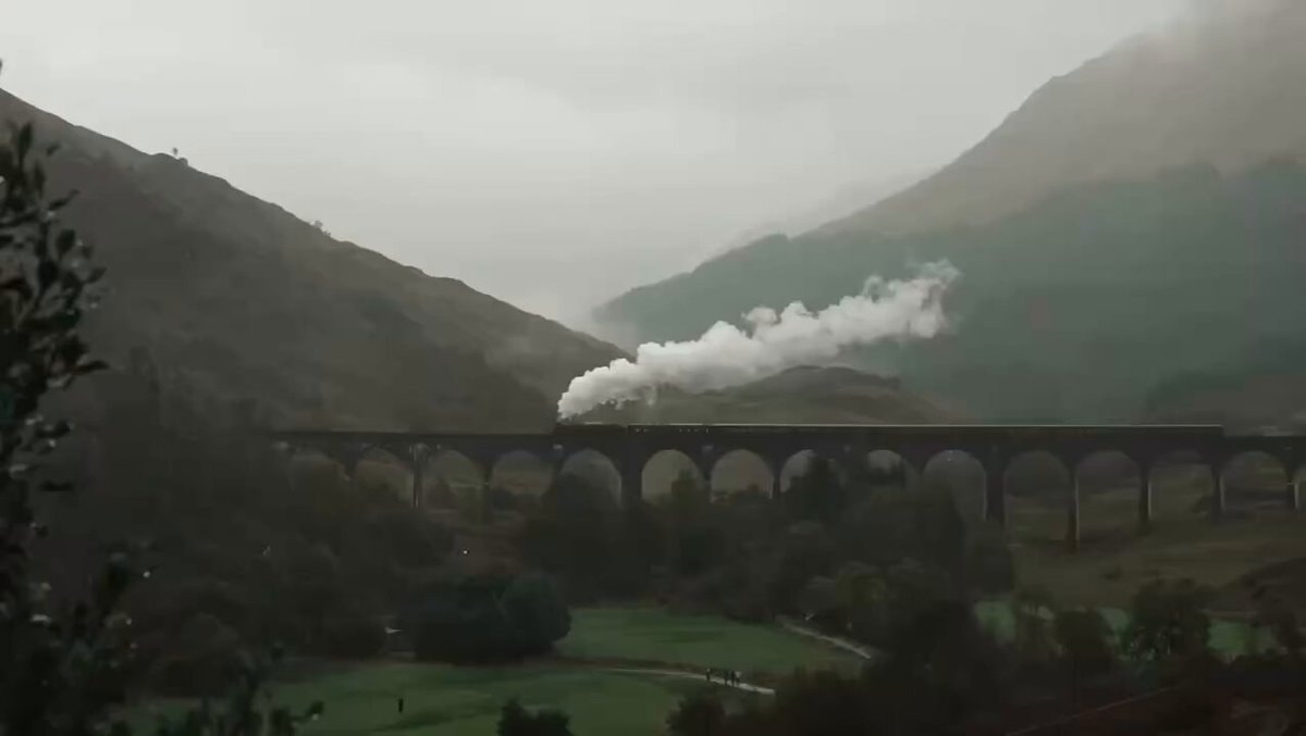 Hogwarts Express in Scotland