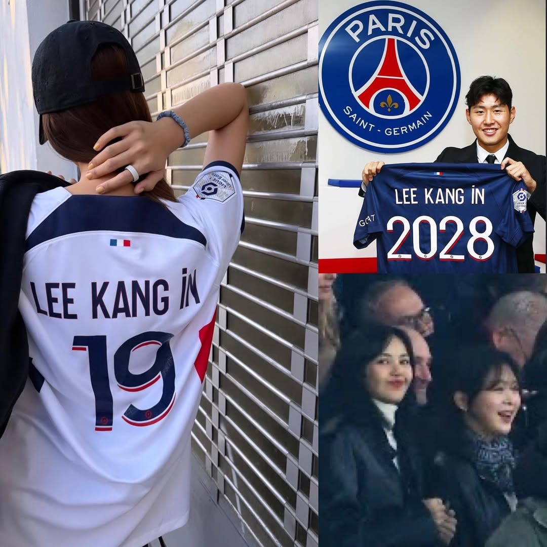 Lee Kang In Park Sang Hyo LISA PSG match (photo 1 of 4)