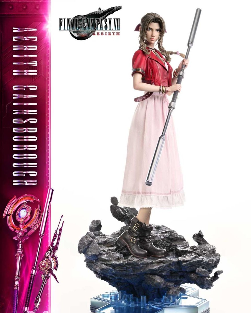 Aerith quarter-scale statue pre-orders (photo 3 of 4)