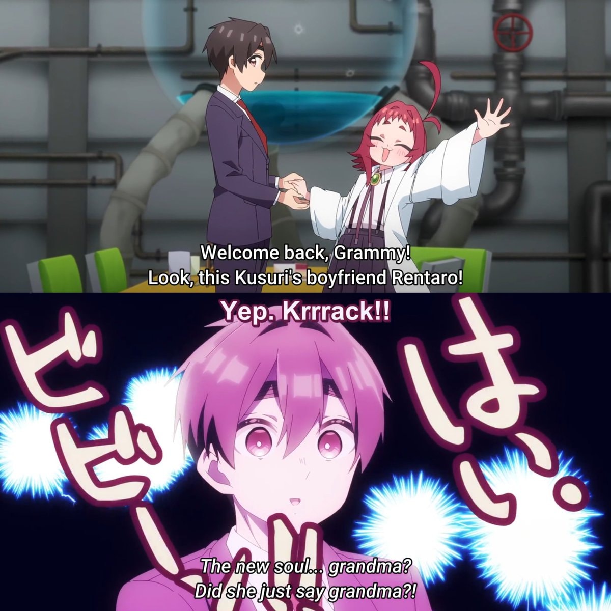Rentaro shocked as grandma