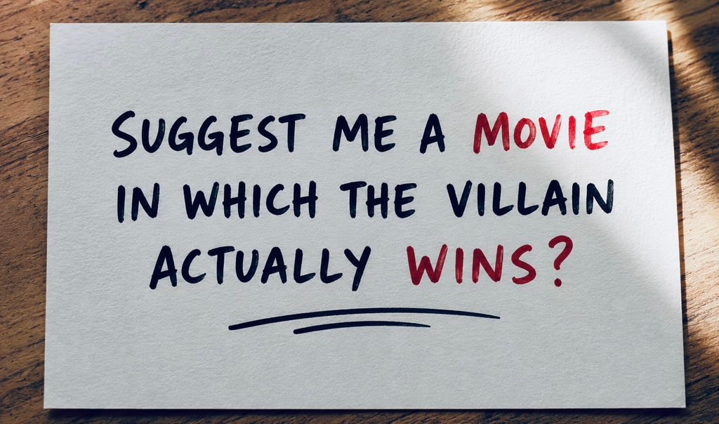 Villain wins movie request