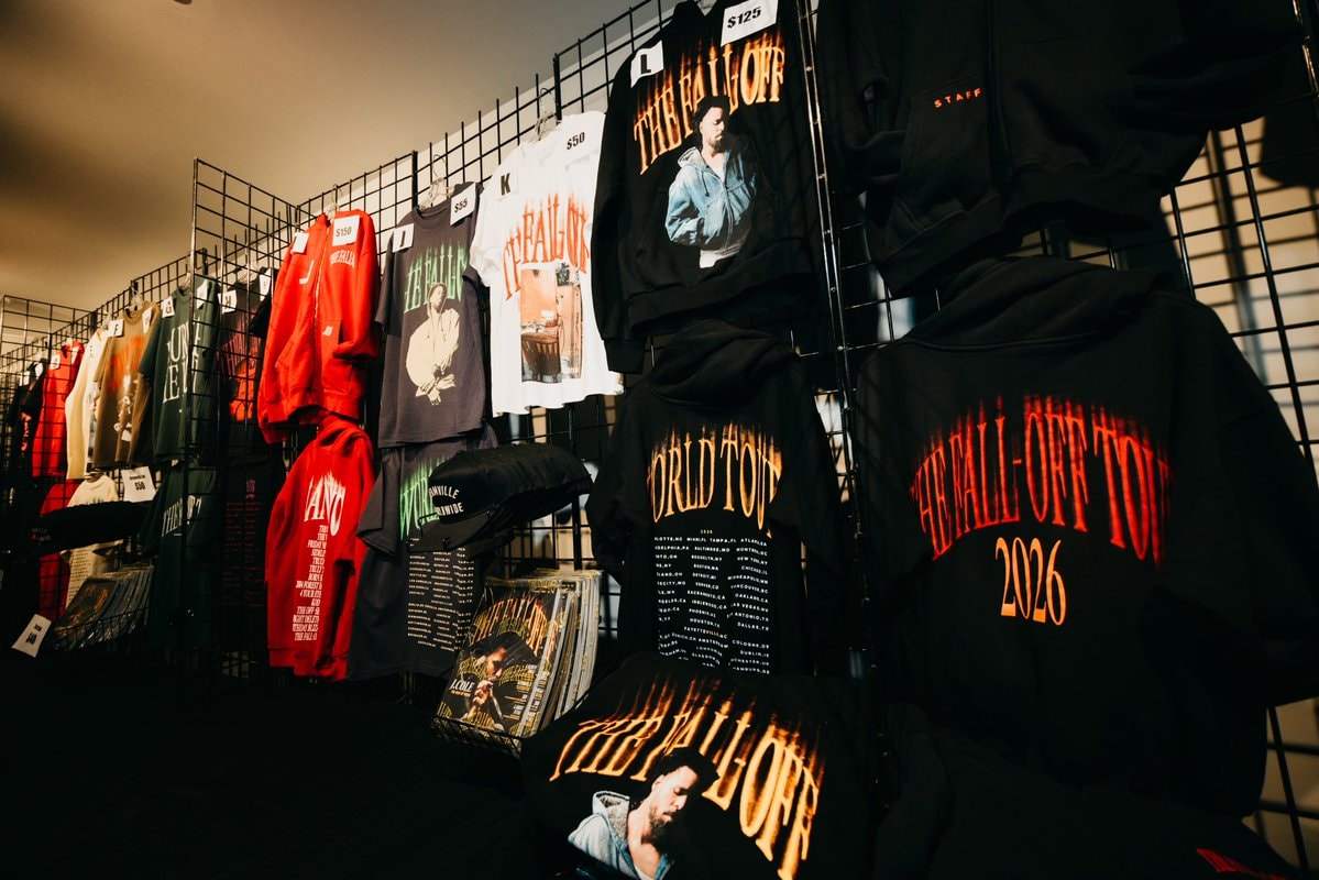 J. Cole Fall-Off tour merch Charlotte (photo 4 of 4)