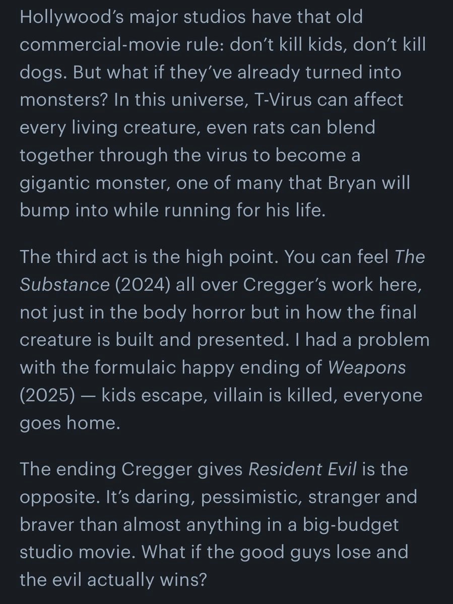 Resident Evil 2026 review Zach Cregger (photo 2 of 2)