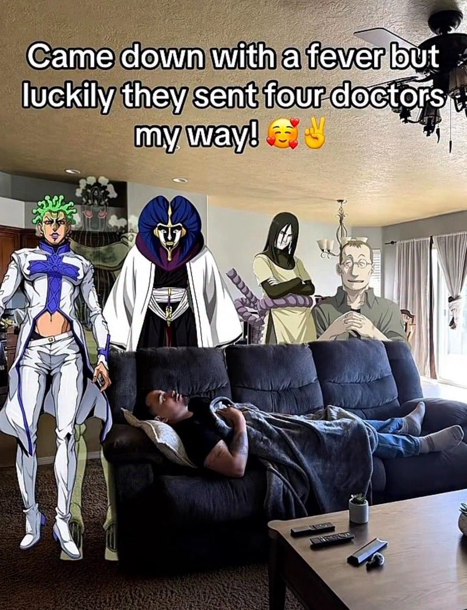 anime fever doctors meme