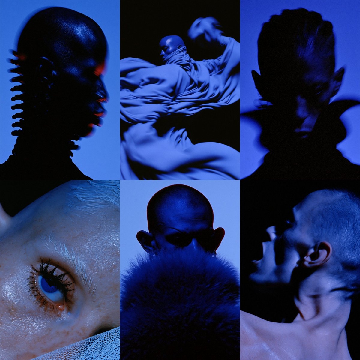 Feeling Blue collage