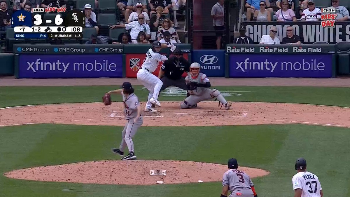 Munetaka Murakami five RBIs White Sox