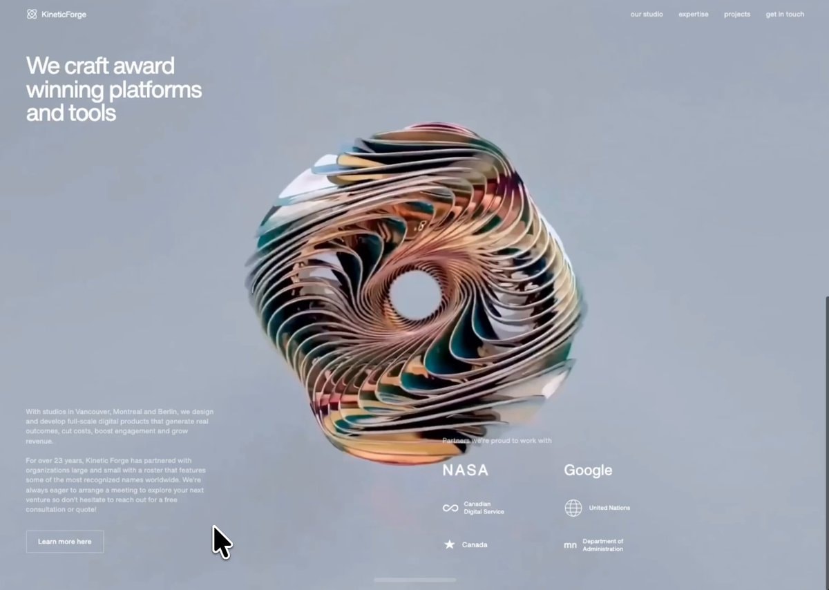 Grok Cursor landing page