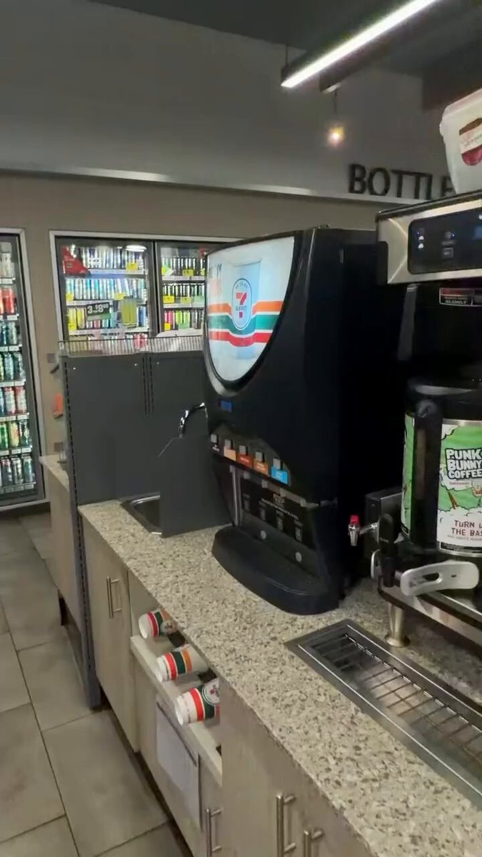 7-11 PUNK BUNNY COFFEE