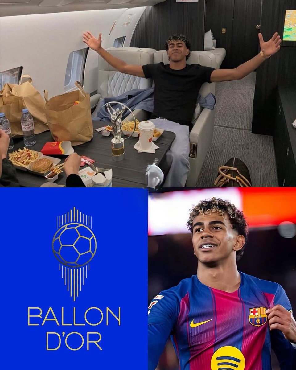 Lamine Yamal Ballon d'Or jet and party plans