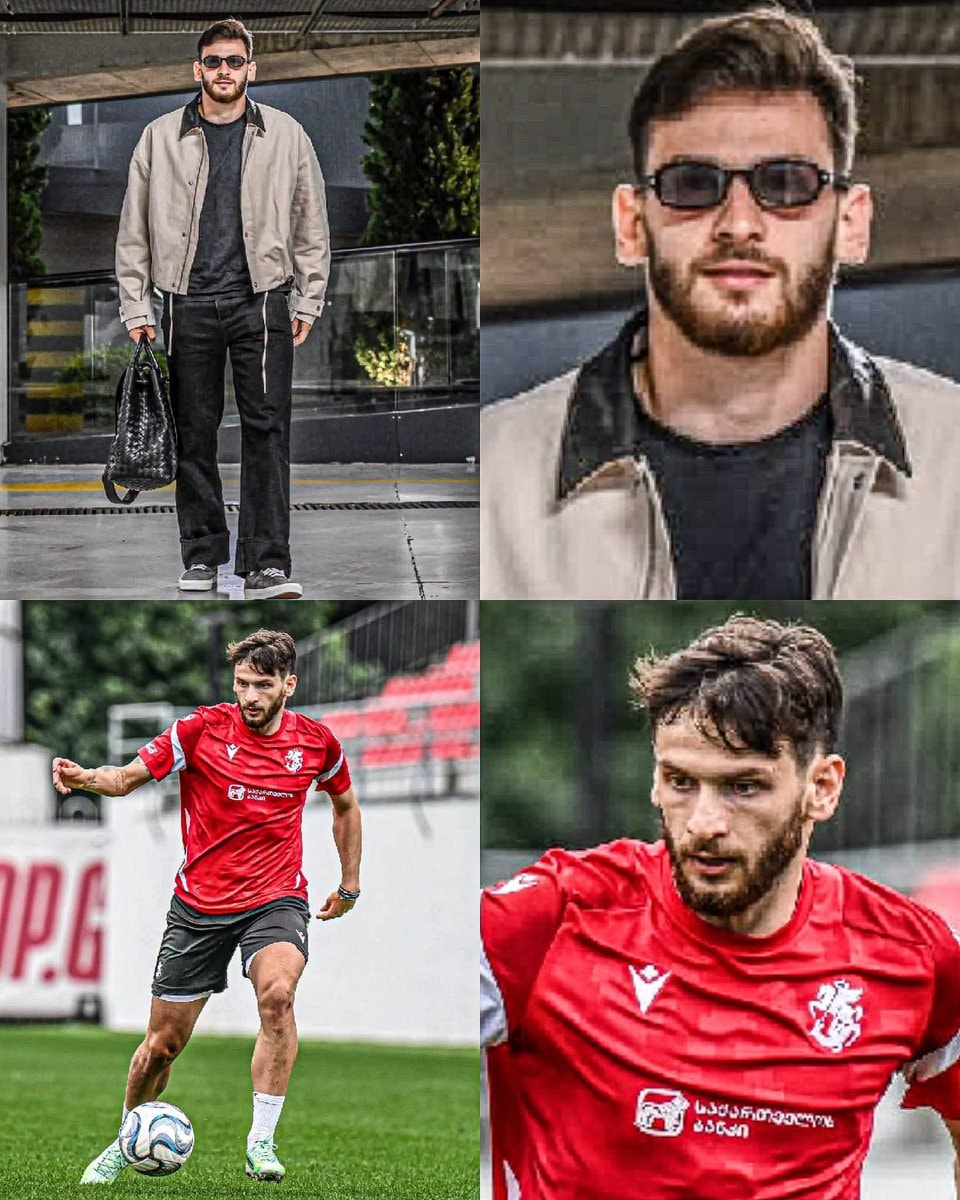 Khvicha Kvaratskhelia Georgia training return