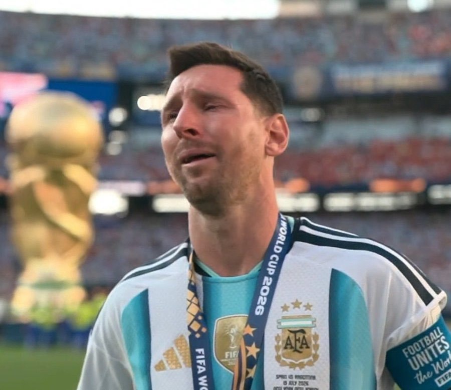 Lionel Messi FIFA WORLD CUP 2026 medal (photo 1 of 2)