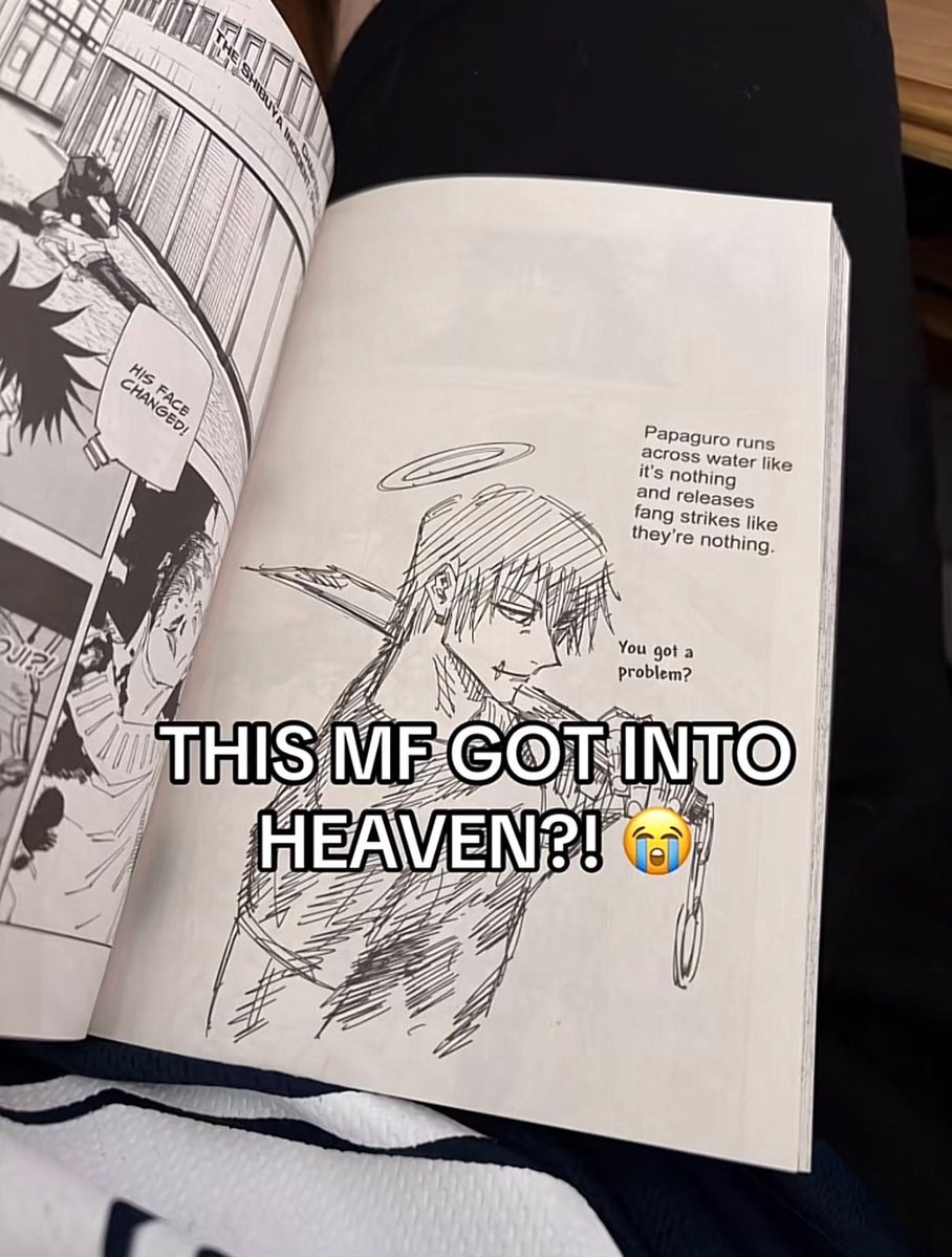 Toji manga panel