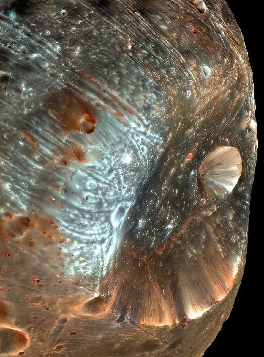 Phobos Mars moon image