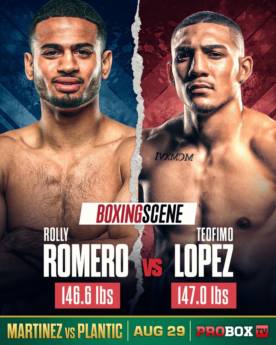 Rolly Romero vs Teofimo Lopez