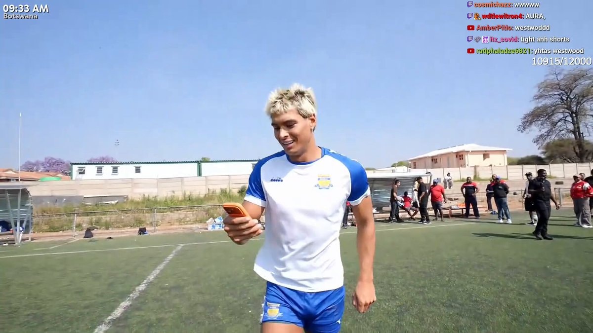 Marlon at Township Rollers F.C.