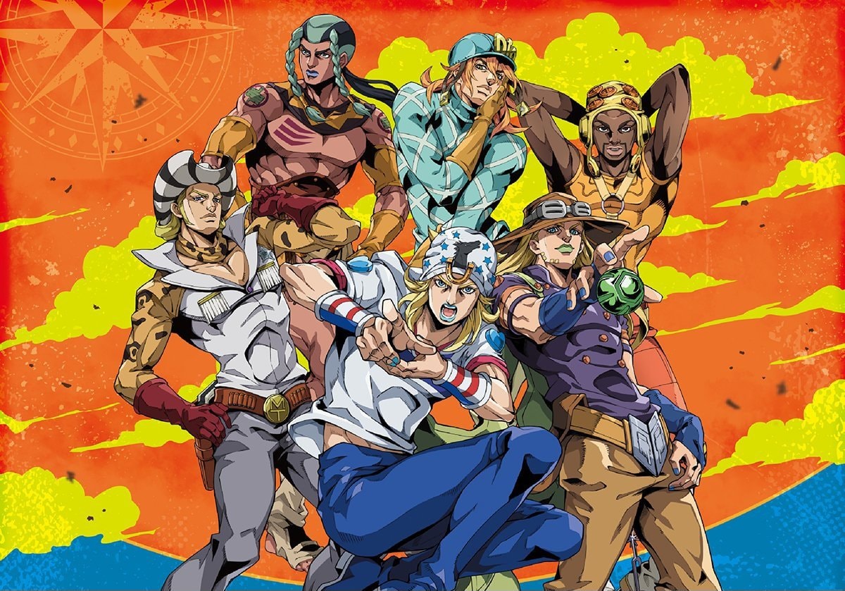 JoJo's Bizarre Adventure STEEL BALL RUN illustration