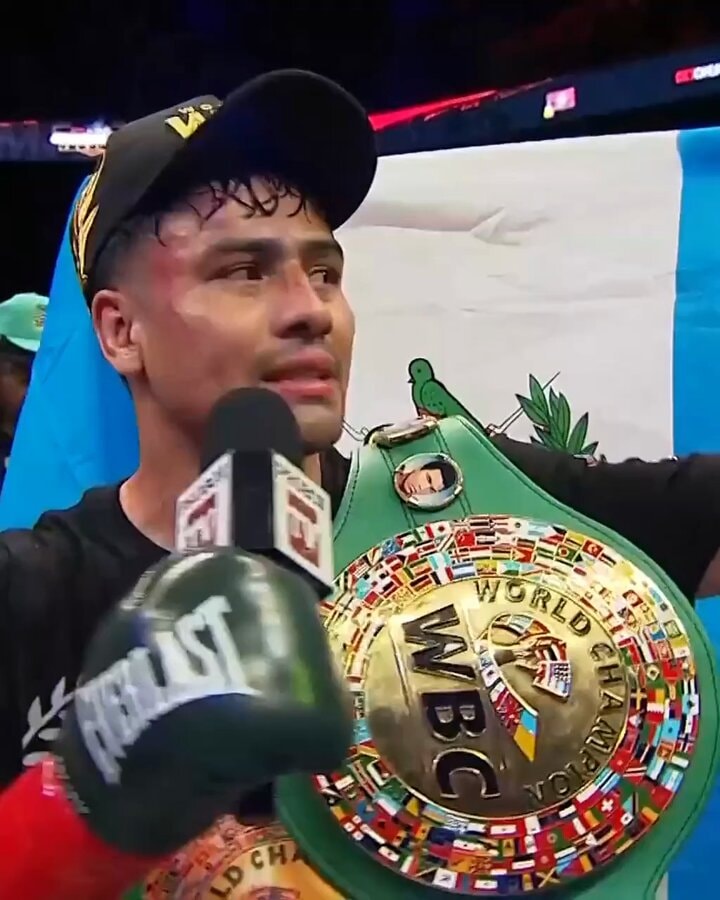 Lester Martinez WBC champion post-fight speech