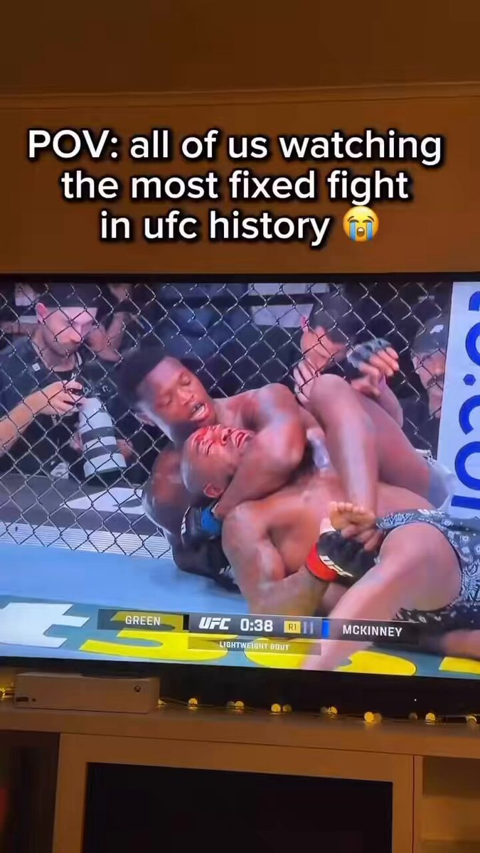 UFC fight fixed? McKinney lightweight bout