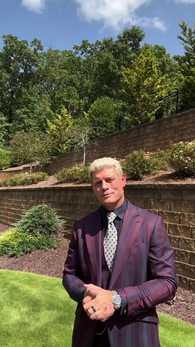 Cody Rhodes ALS Ice Bucket Challenge