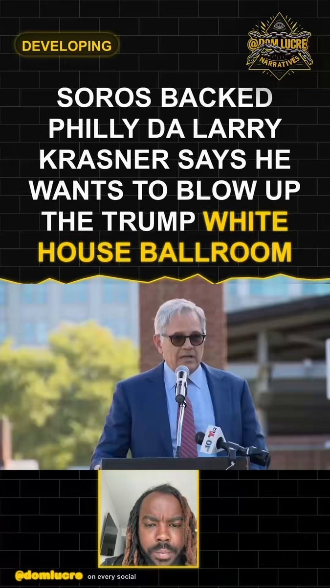 Larry Krasner White House ballroom