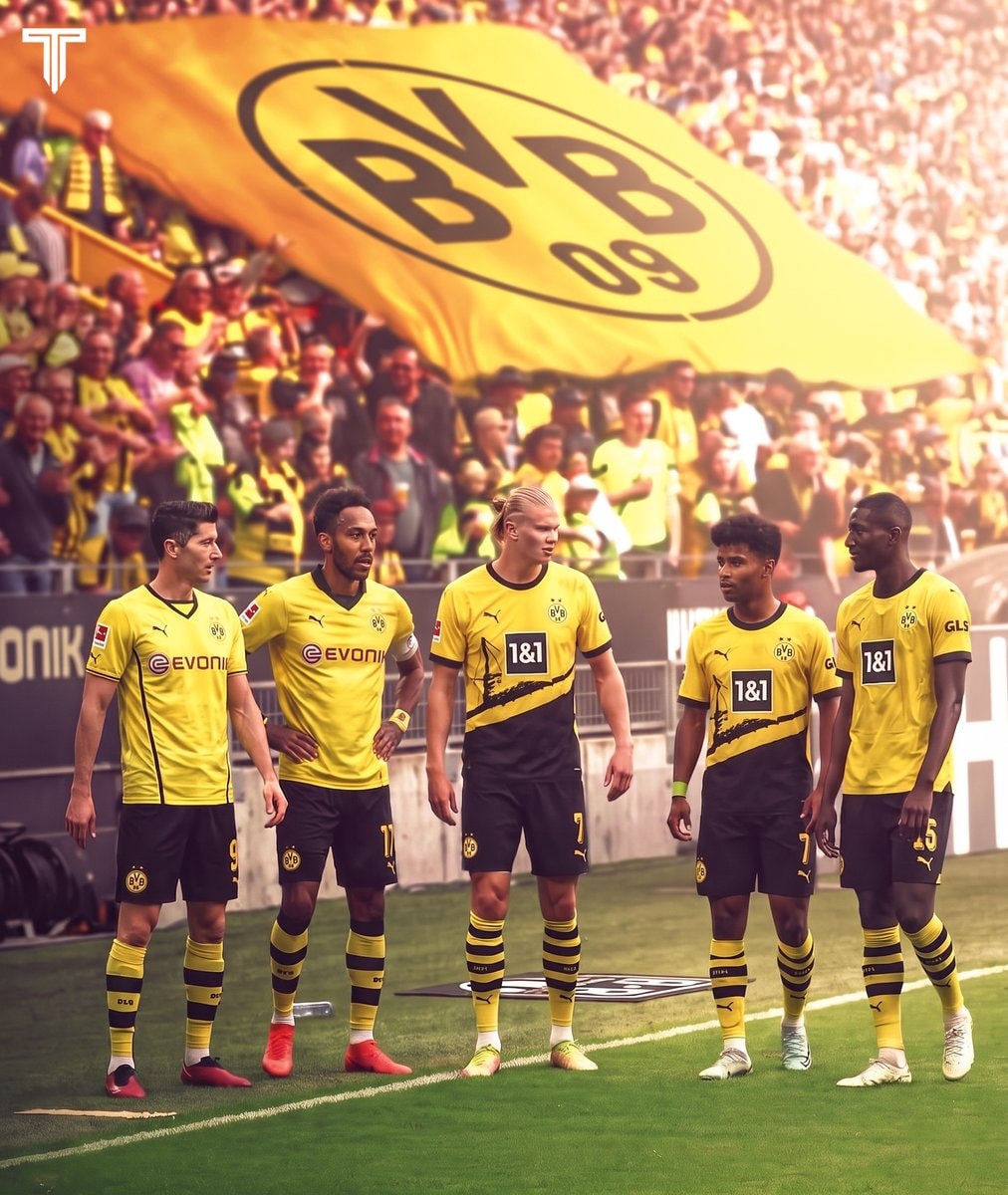 Borussia Dortmund strikers BVB 09