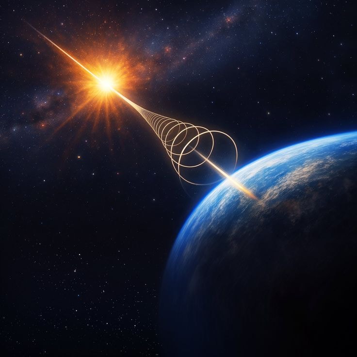 Mysterious radio signal 16.35 day cycle