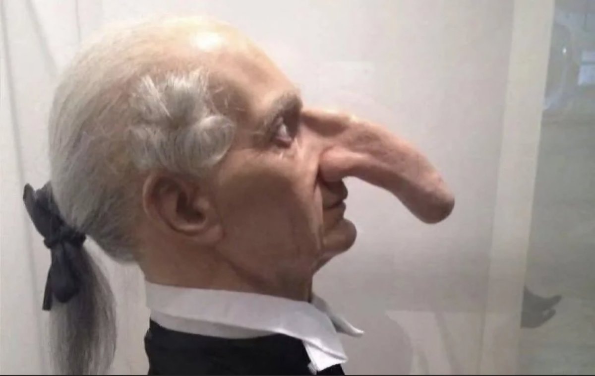 Thomas Wadhouse longest nose