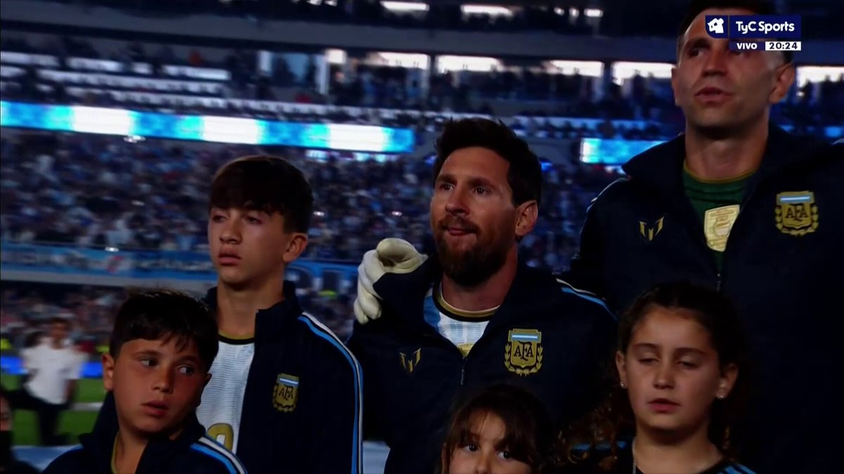 Argentina National Team farewell Messi
