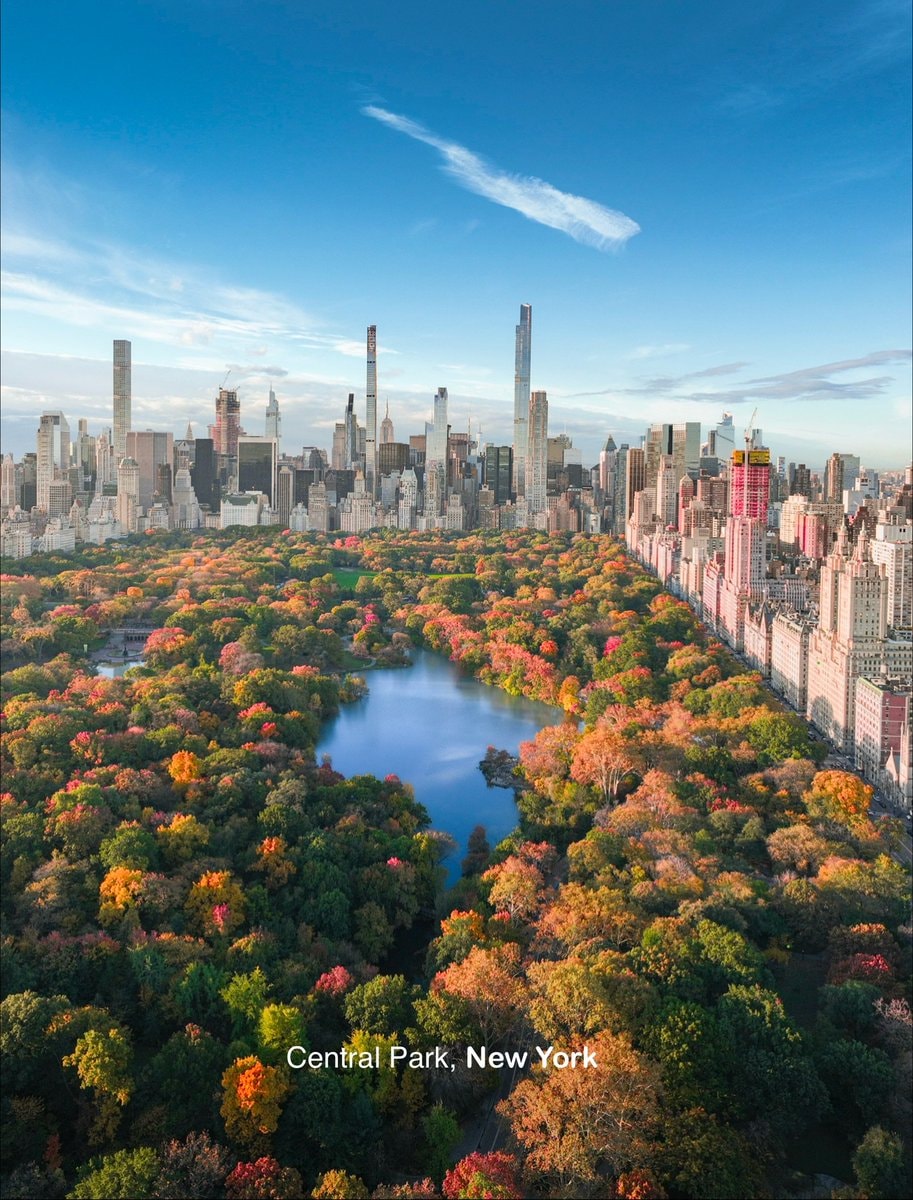 Central Park New York autumn